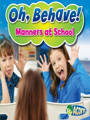 cover image of Manners at School